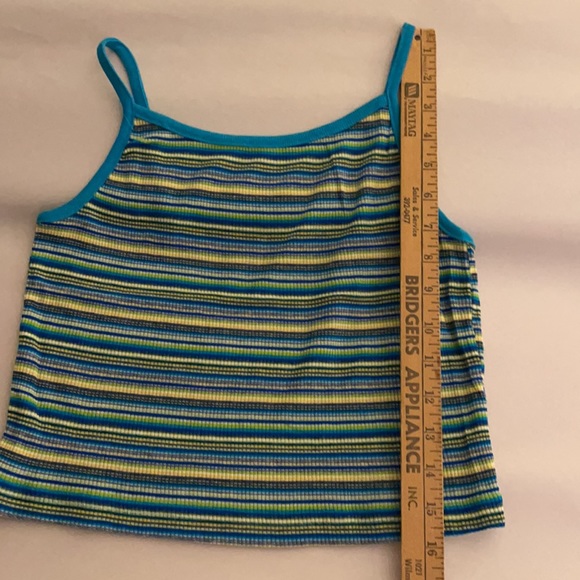 5•7•9 Vintage 90’s Striped Slightly Cropped Tank - Picture 9 of 9